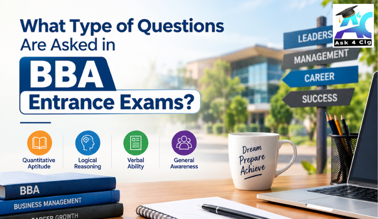 What Type of Questions Are Asked in BBA Entrance Exams?